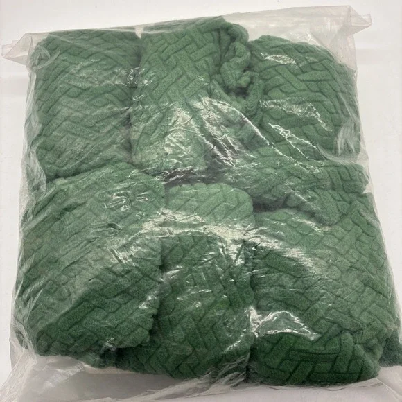 Dining room chair seat covers GREEN Northern Brothers X6 Christmas Holiday - Picture 2 of 5